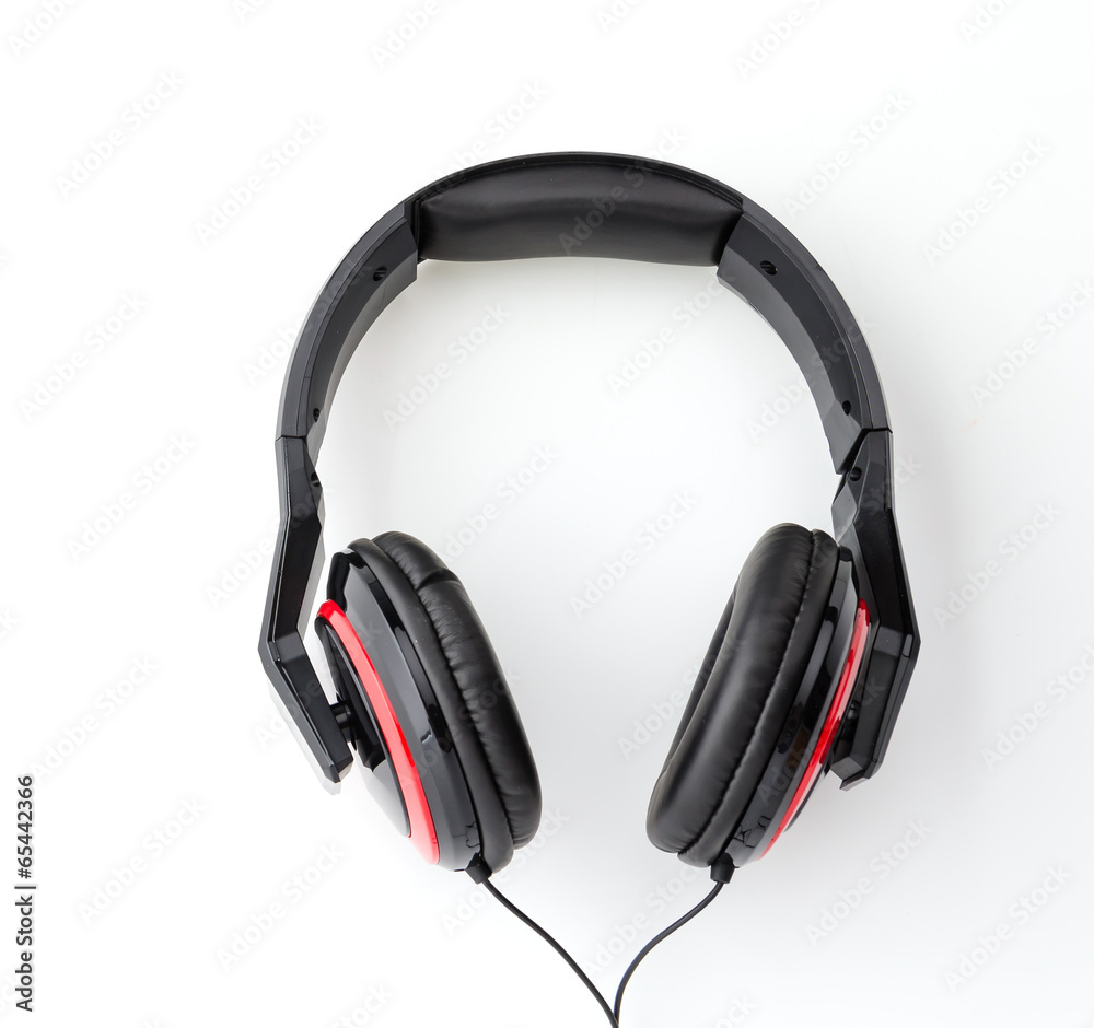 Headphone isolated on white Headphone isolated on white
