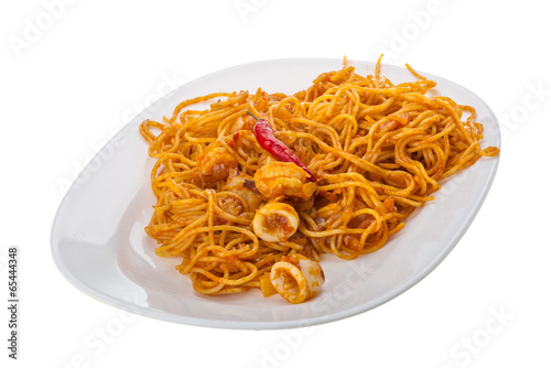 Seafood pasta