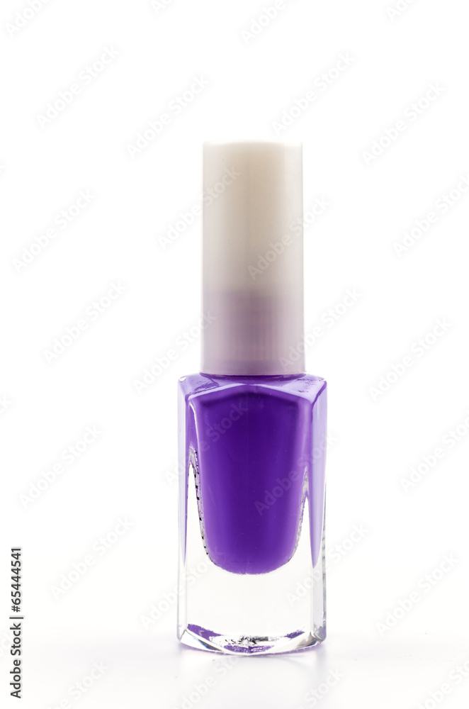 Isolated nail polish Isolated nail polish