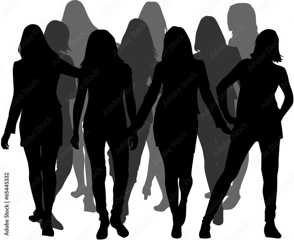 Women silhouettes