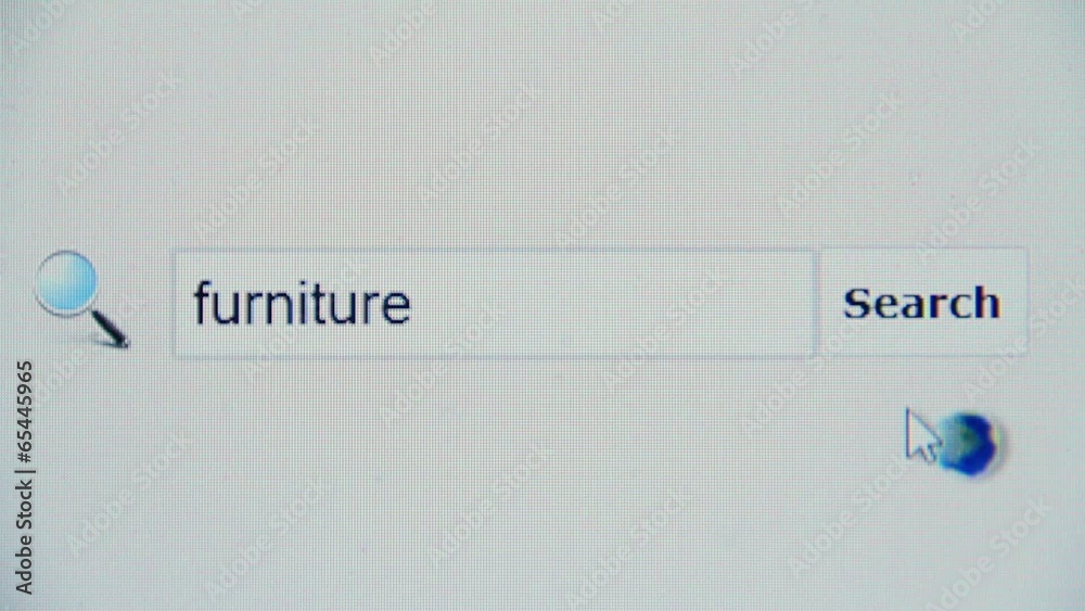 Furniture - browser search query, Internet web page
