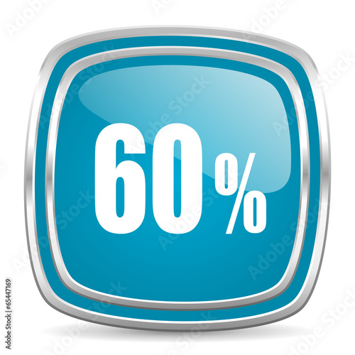 60 percent blue glossy icon Free Download 60 percent blue glossy icon - GFXLoad