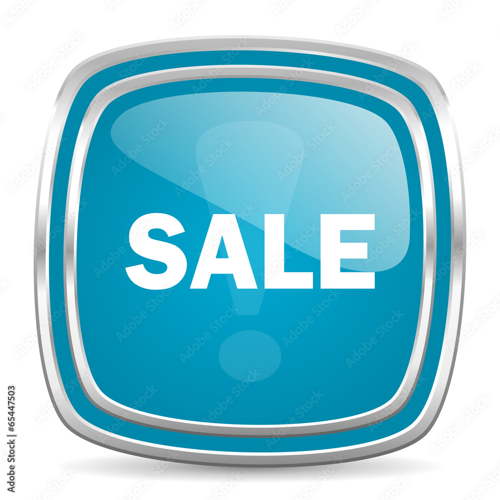 sale blue glossy icon sale blue glossy icon