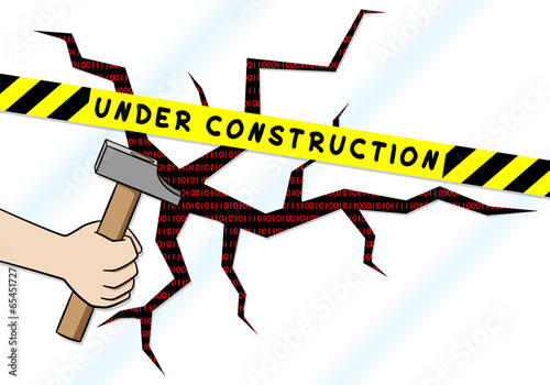 under construction