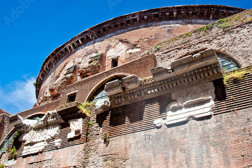 Photography pantheon dome in rome