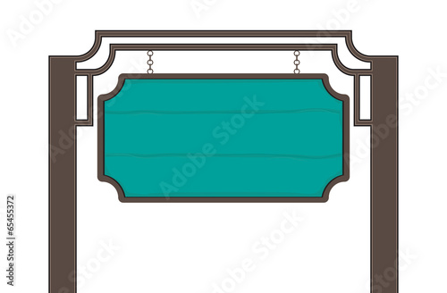 Wooden Sign-board