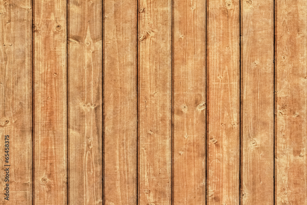 White Pine Planks Hut Wall Surface - Detail