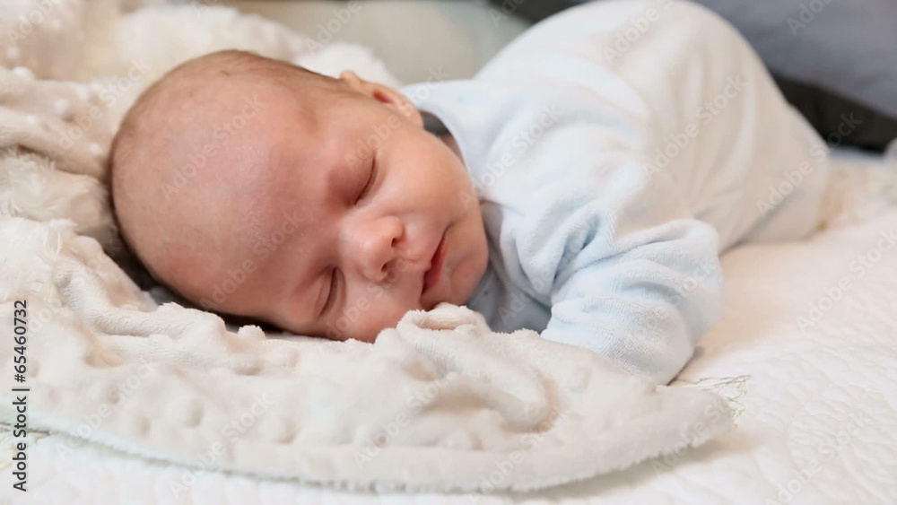 Beautiful baby lying on stomach Beautiful baby lying on stomach