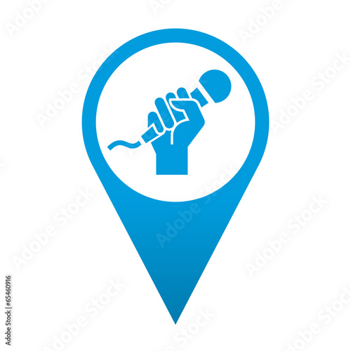 Free Download Icono localizacion simbolo karaoke - GFXLoad