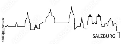 Skyline Salzburg Österreich