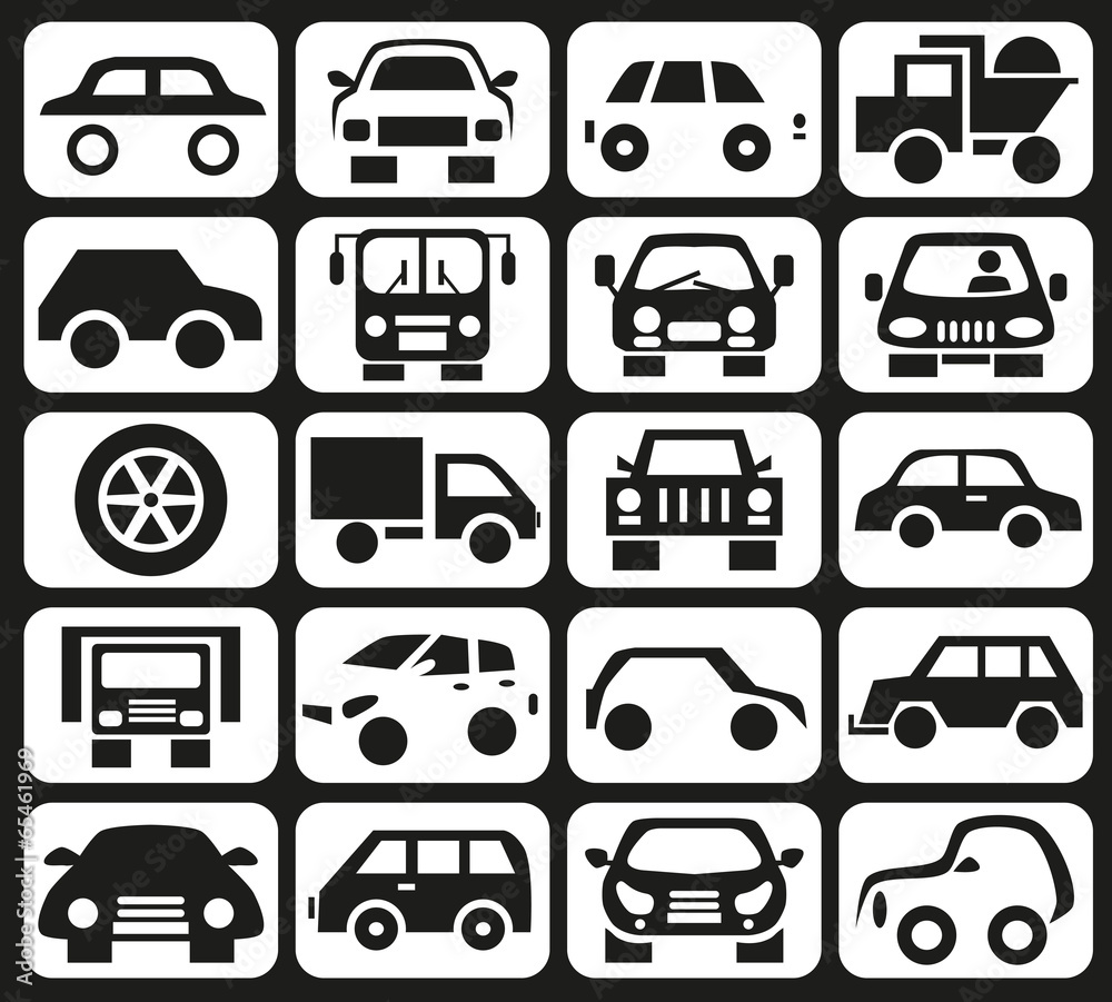 car icons car icons