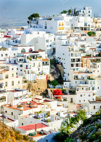 Mojacar, hilltop village, province of almeria, andalucia