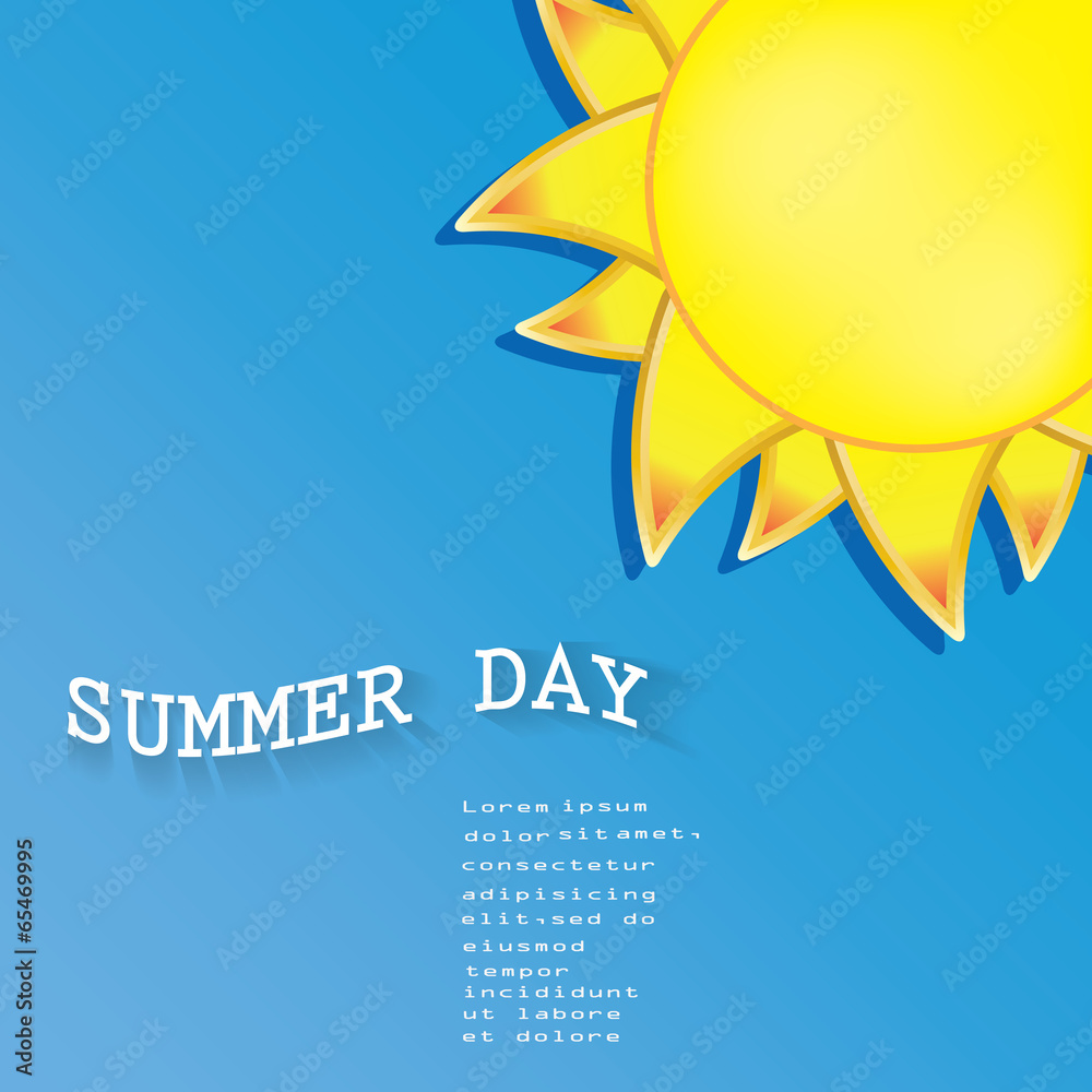 Fototapeta premium Summer Background .
