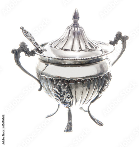 silver sugar bowl