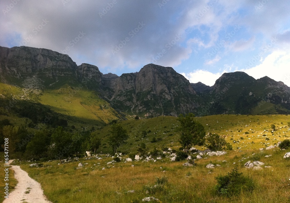 Fototapeta premium Leskovca in Julian Alps, Slovenia