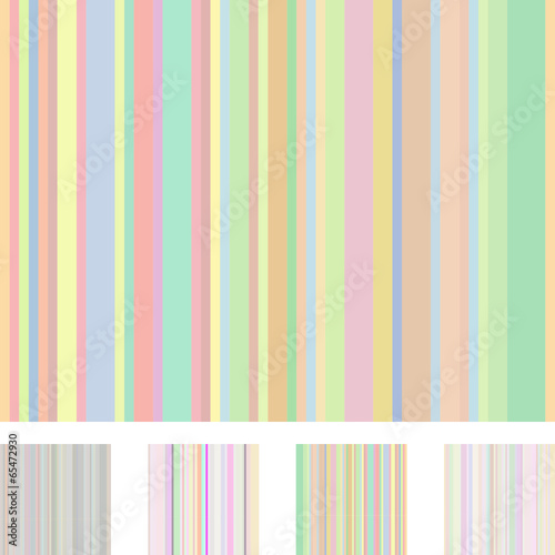 4 Streifenmuster in pastell