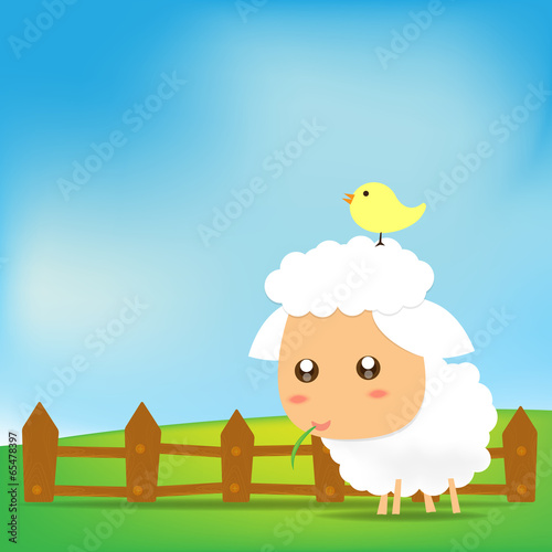 Cute Sheep 001