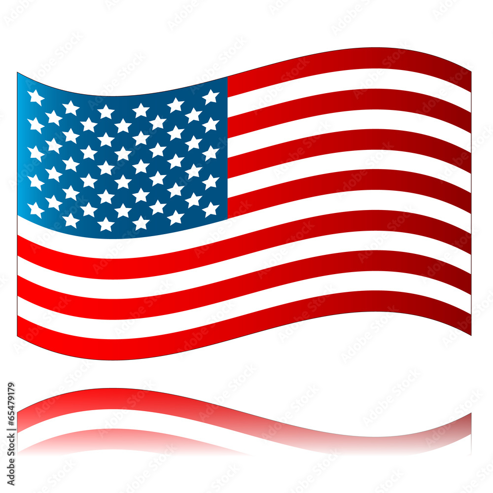 Fototapeta premium American flag