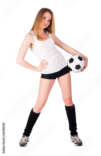 shot of a sporty young woman