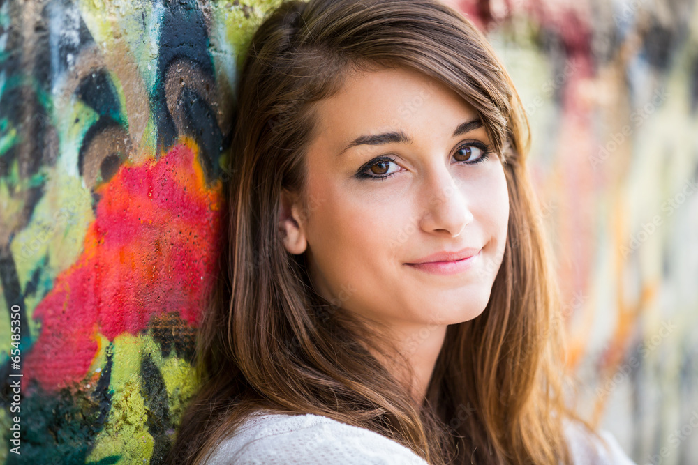 Beautiful young woman