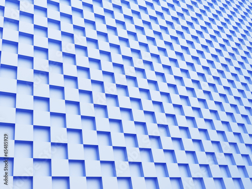 blue cubes background