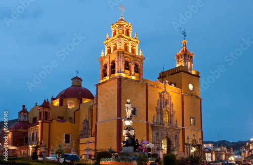 Guanajuato cathedral, Mexico.