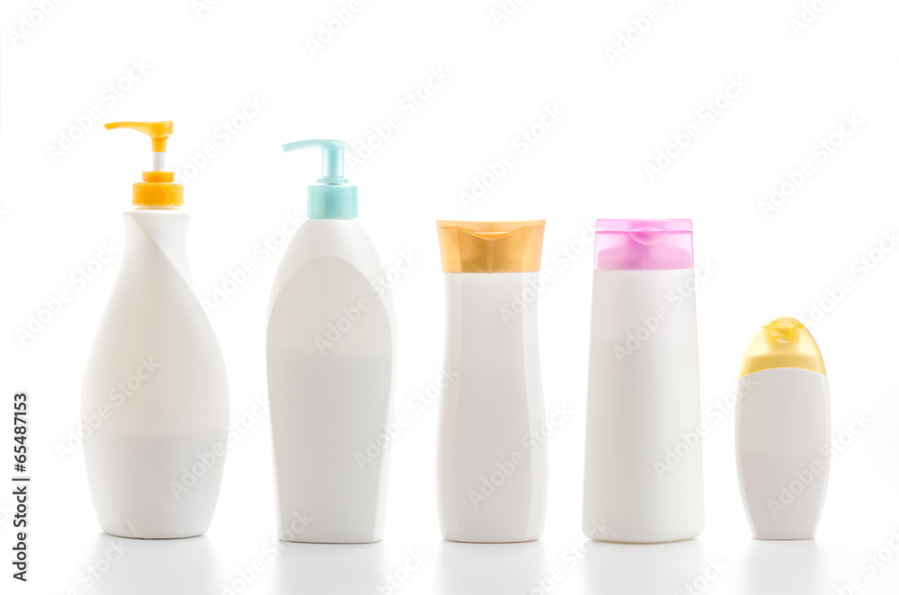 Plastic bottle isolated white background Plastic bottle isolated white background