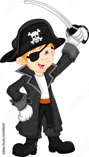 boy pirate cartoon