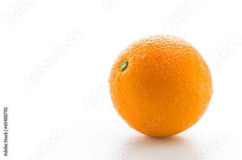 Orange isolated on white