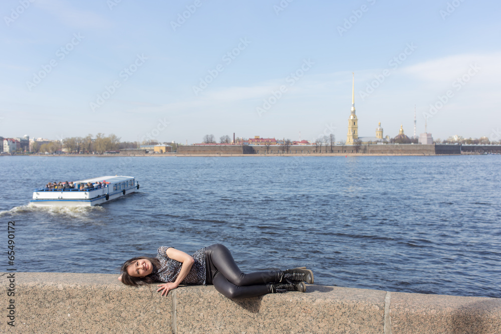 girl in Sankt-Peterburg