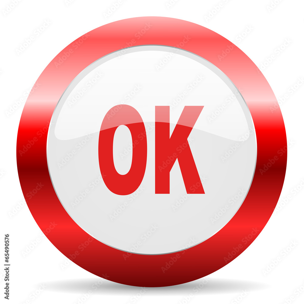 ok glossy web icon ok glossy web icon