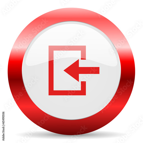 Free Download enter glossy web icon - GFXLoad