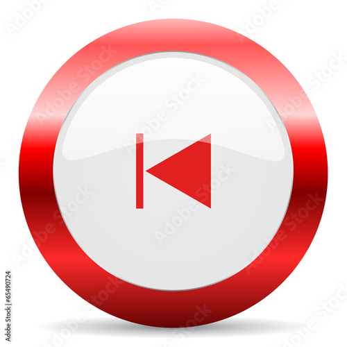 Free Download prev glossy web icon - GFXLoad