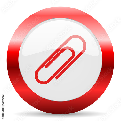 Free Download paperclip glossy web icon - GFXLoad