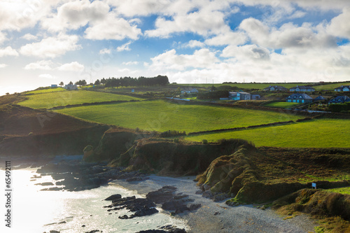 Irish landscape. coastline atlantic coast County Cork  Ireland
