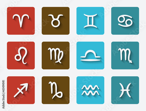 astrological signs set