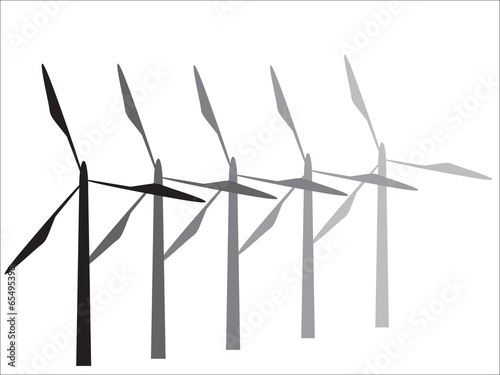 Turbines Silhouettes