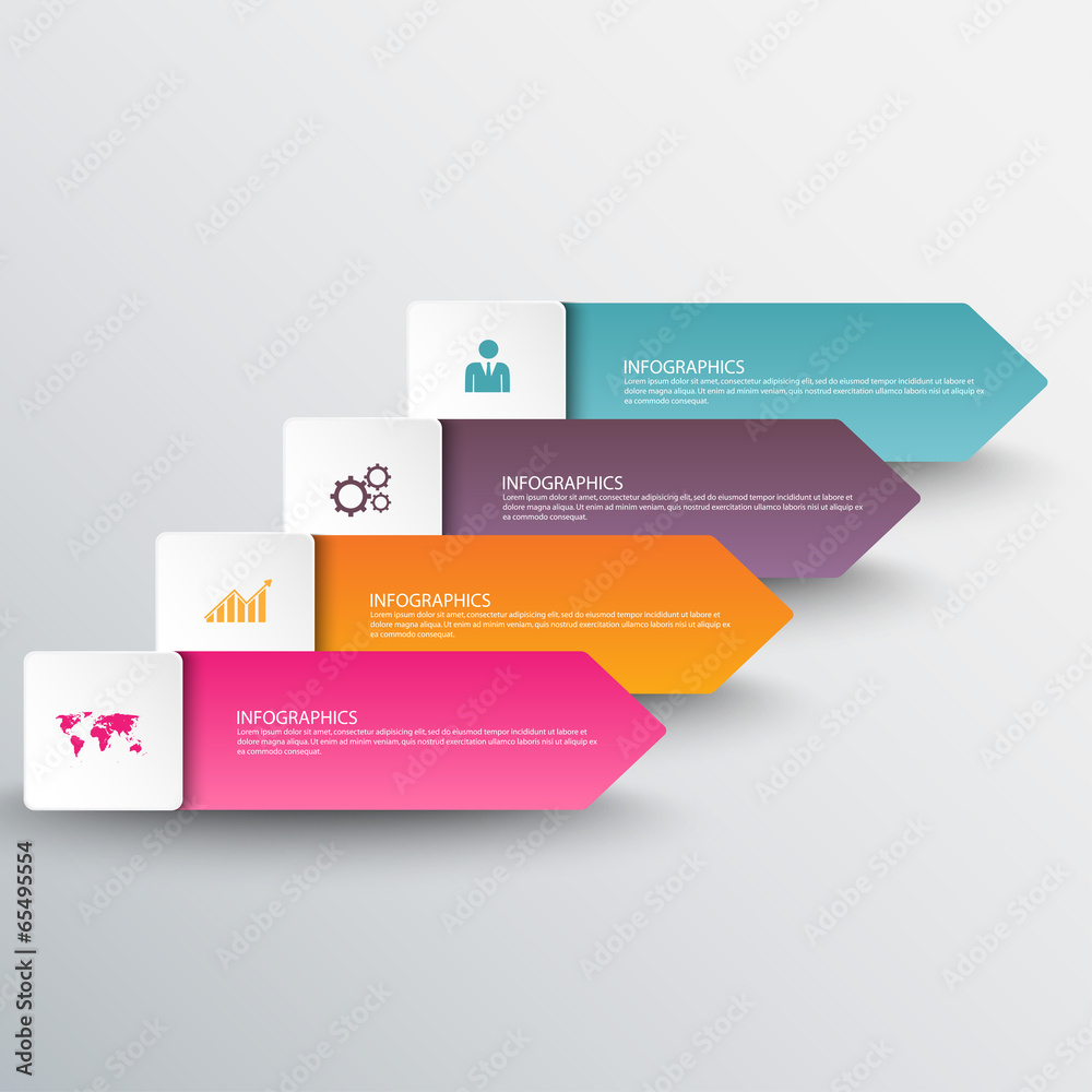 Infographics vector design template Infographics vector design template