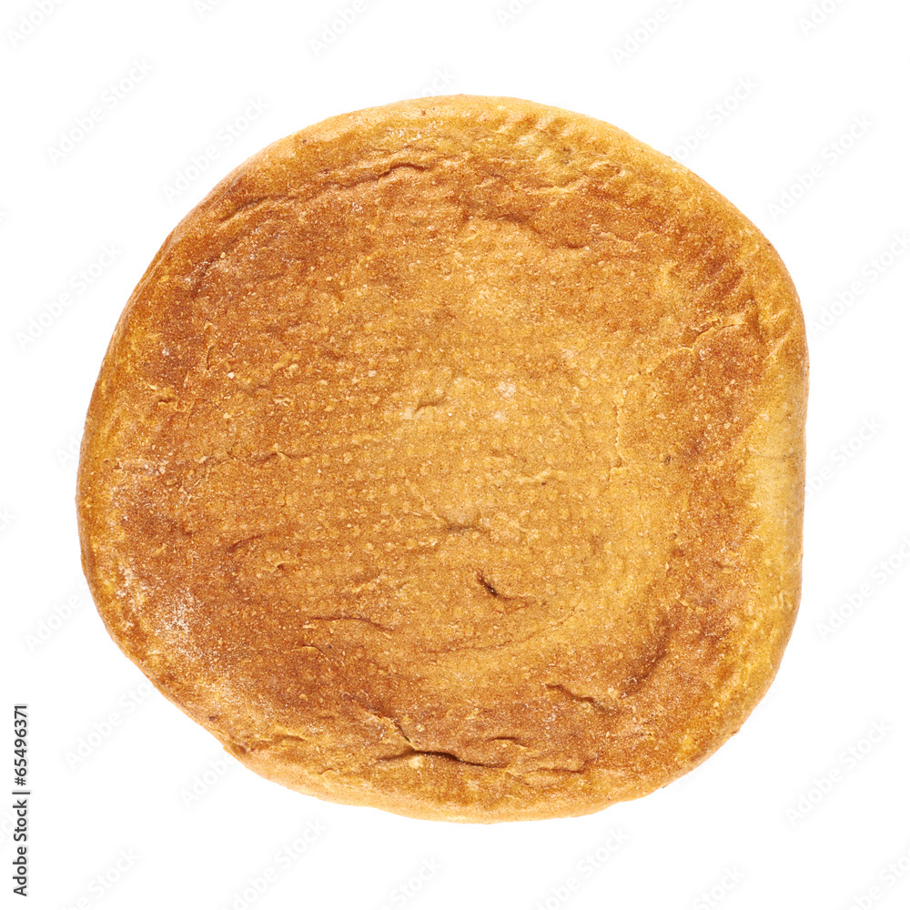 Round loaf of bread isolated Round loaf of bread isolated