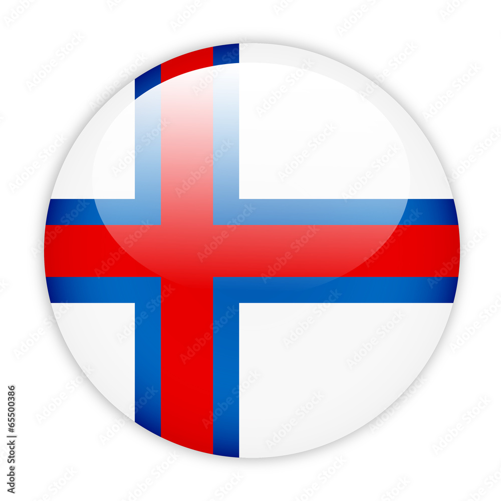 Obraz premium Faroe islands flag