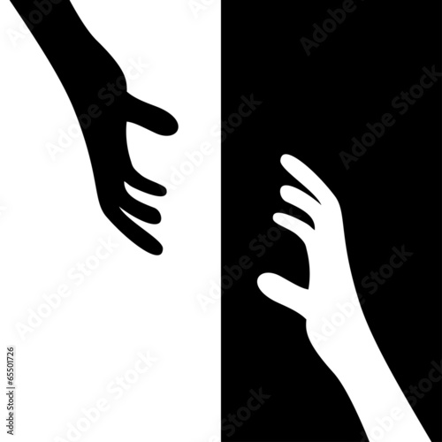 Grabbing the hands