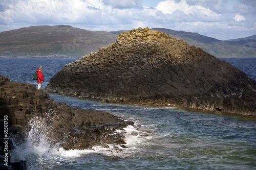 Schilderij op canvas Staffa - Treshnish Islands - Scotland