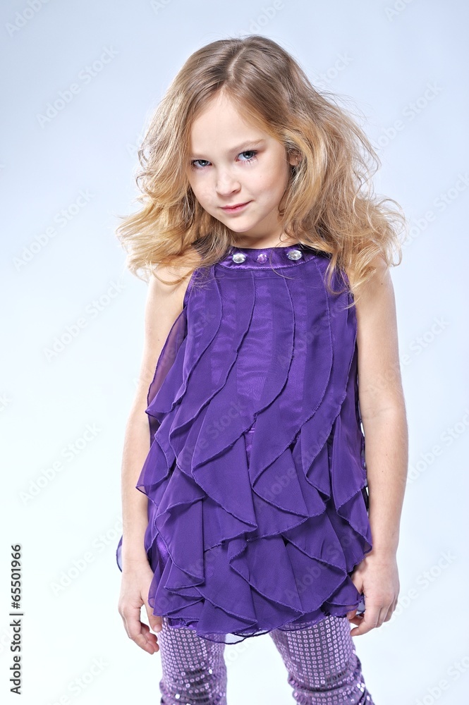 portrait of a pretty little girl in the studio portrait of a pretty little girl in the studio
