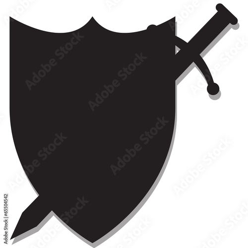 Sword and Shield Silhouette