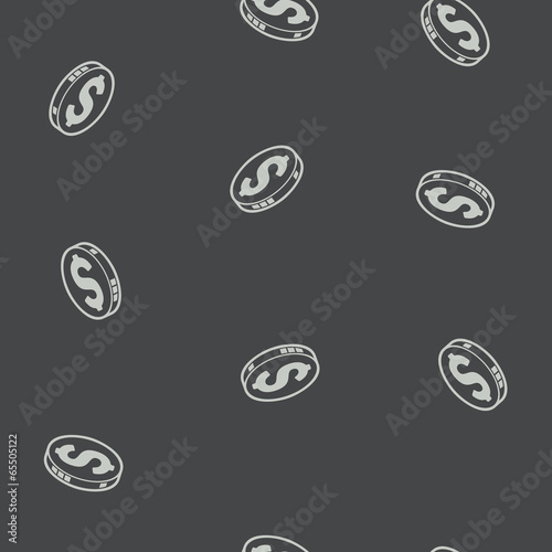 seamless background: money