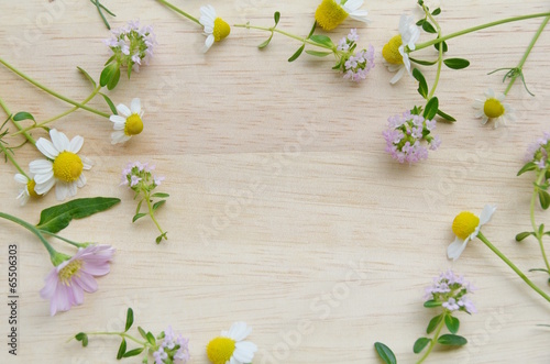 Fototapeta Naklejka Na Ścianę i Meble -  herbal flowers