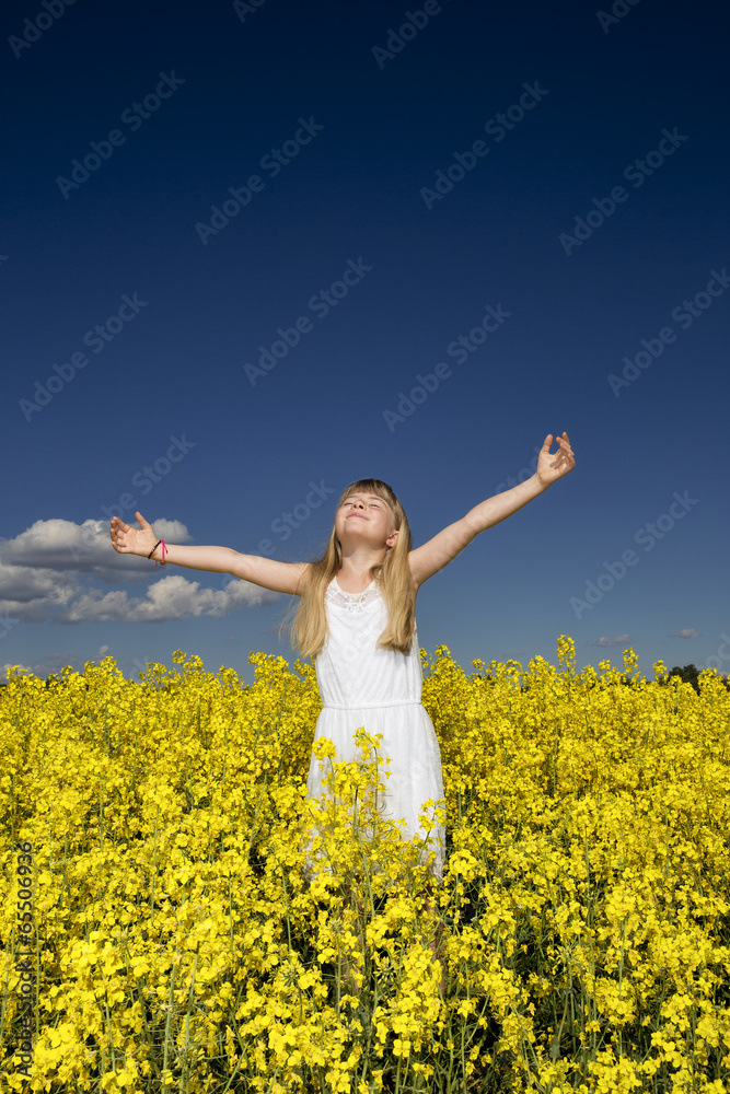 Girl on a Rape Field Girl on a Rape Field