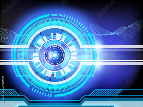 Mechanical abstract background