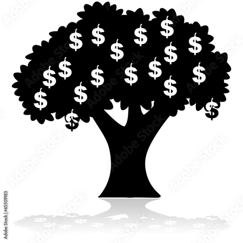 Money growing on tree