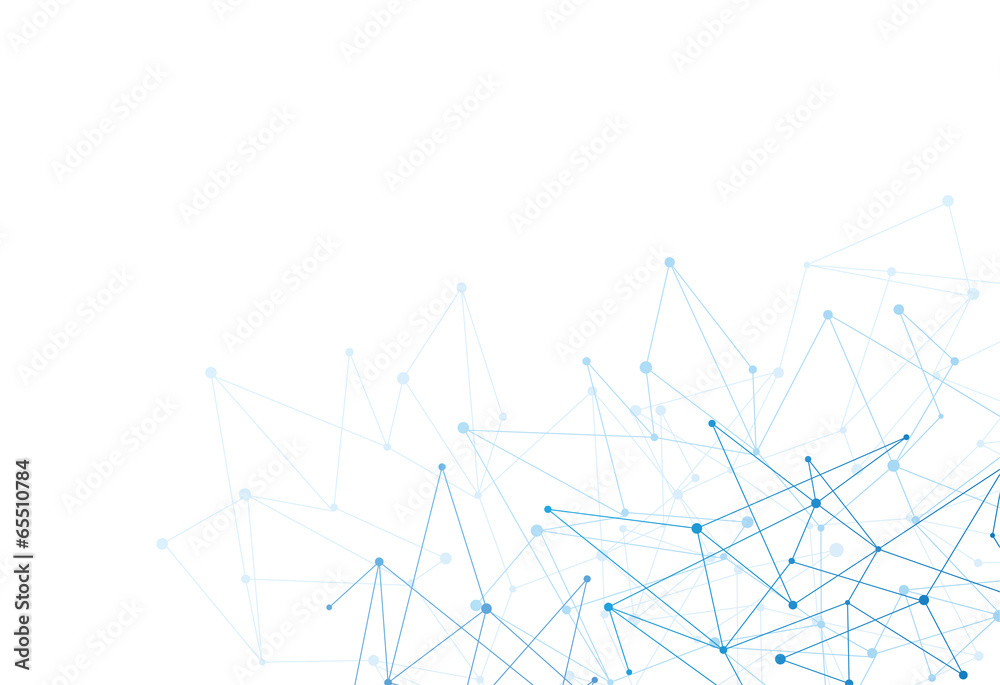 abstract background with blue dots and net vector abstract background with blue dots and net vector